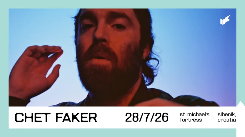 Chet Faker koncert Šibenik Tvrđava sv. Mihovila
