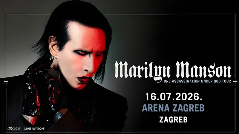 Marilyn Manson – Arena Zagreb 2026 – One Assassination Under God svjetska turneja